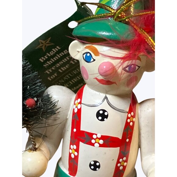 German Clothed Nutcracker Ornament Figurine By Signature Gifts Of Christmas - Picture 2 of 15